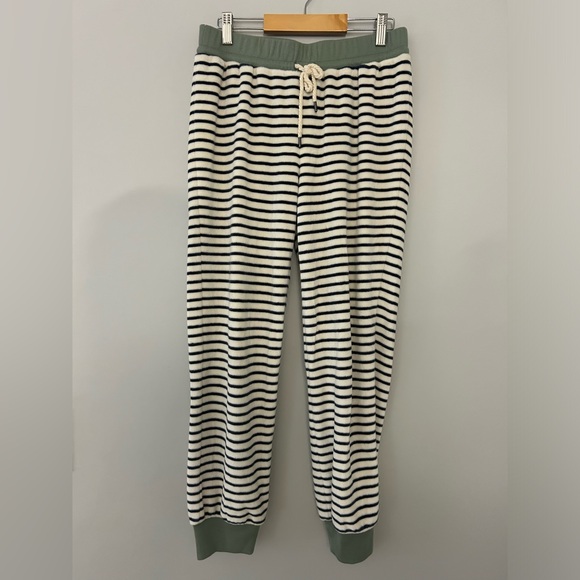 Madewell MWL Velour Striped Sweatsuit - Picture 9 of 14